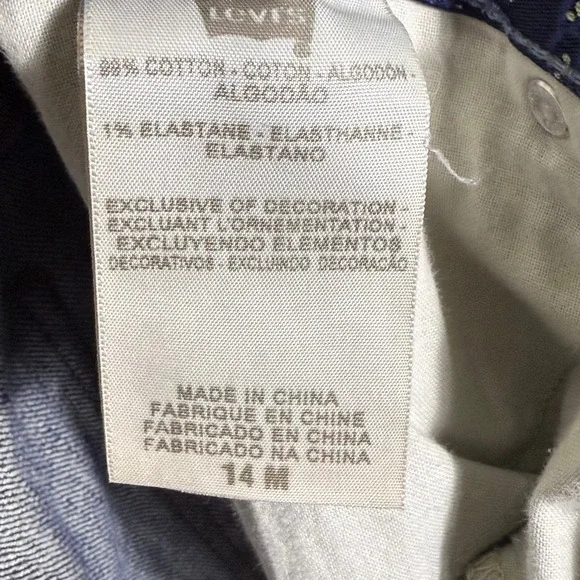 Levi's Women's 525 Perfect Waist Straight Leg‎ Jeans Blue Size 14 (34x30) - Picture 7 of 11